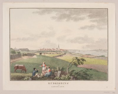 Rudkøbing su Langeland da Søren L. Lange