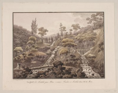 Cascata a Liselund su Møn da Søren L. Lange