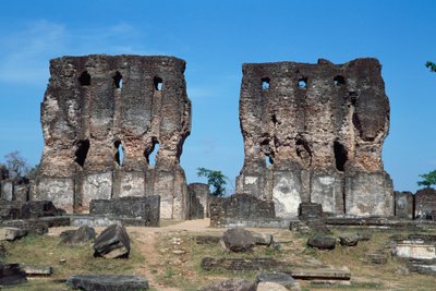 Vista del palazzo reale da Sri Lankan