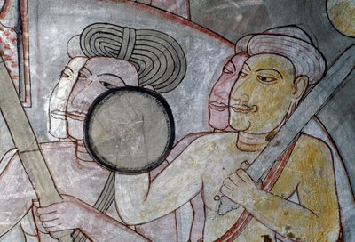 Affresco che raffigura l