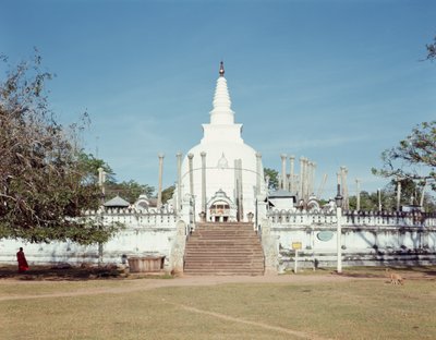 Veduta del Dagoba Thuparama, Ruwanweli Seya da Sri Lankan School