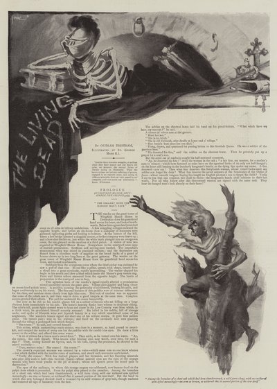 Illustrazione per I morti viventi, di Outram Tristram da St. George Hare