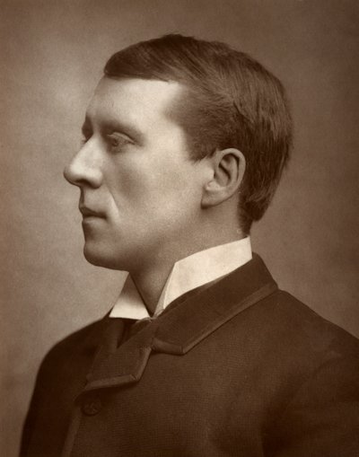 Herbert Beerbohm Tree, attore britannico, 1884 da St James