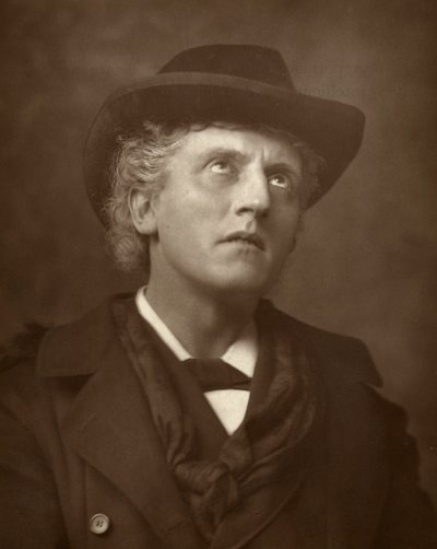 Wilson Barrett, attore britannico, direttore teatrale e drammaturgo, 1883 da St James