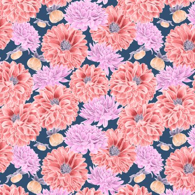Motivo di Dahlia Eroe Colorway 2 da Stacy Hsu