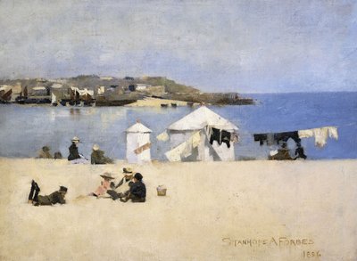 Bambini sulla Spiaggia, St. Ives da Stanhope Alexander Forbes
