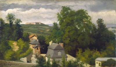 Veduta alla periferia di Caen da Stanislas Lepine