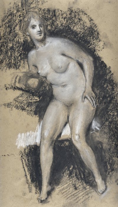 Nudo femminile accademico da Stanislas Torrents y de Amat