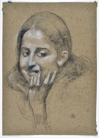 Studio di una ragazza sorridente da Stanislas Torrents y de Amat