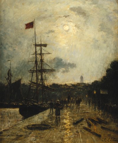 Molo a Caen; Quai a Caen da Stanislas Victor Edouard Lepine
