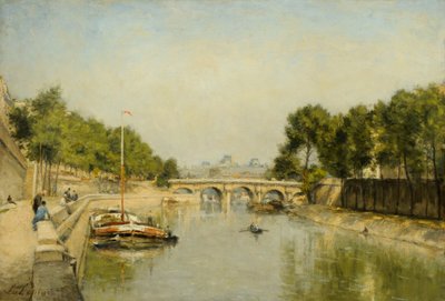 Le rive della Senna in primavera da Stanislas Victor Edouard Lepine