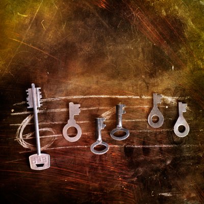 Tasti musicali vintage da Stanislav Aristov
