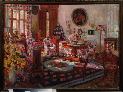 Interno del maniero Brasovo da Stanislav Joulianovitch Joukovski