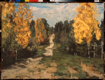 Un sentiero autunnale da Stanislav Joulianovitch Joukovski