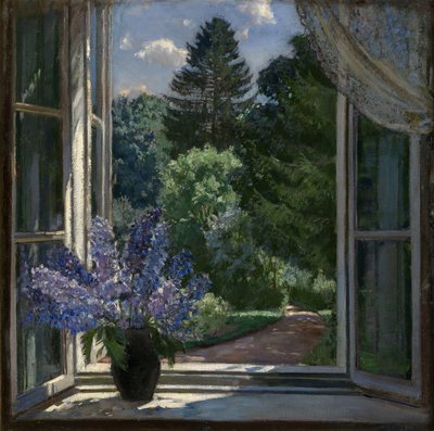 Veduta da una finestra, 1939 da Stanislav Julianovic Zukovskij