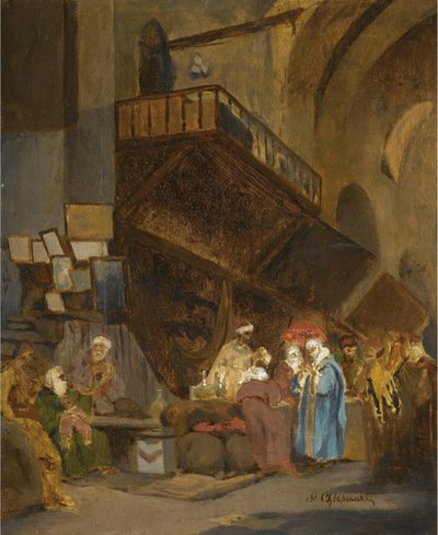 Bazar a Costantinopoli da Stanislav Khlebovsky