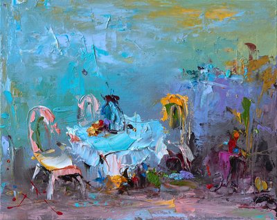 Un caffè dai colori vivaci da Stanislav Lazarov