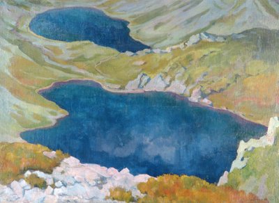 Laghi di Hinczow nei Monti Tatra, 1907 da Stanislaw Ignacy Witkiewicz