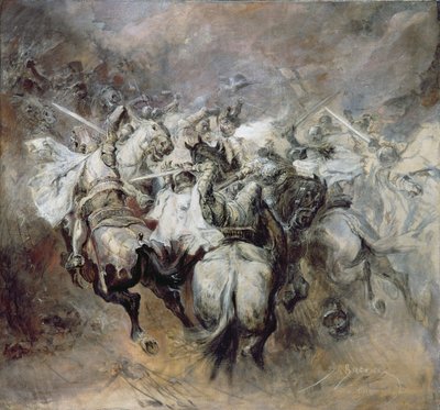 La battaglia di Grunewald da Stanislaw Kaczor Batowski