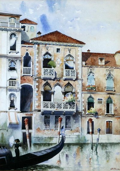 Scena veneziana da Stanislaw Tondos