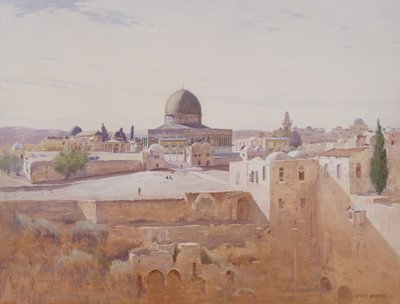 Cupola della Roccia, c.1905 da Stanley Inchbold