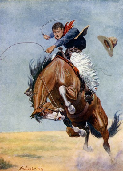 Il cavallo selvaggio da Stanley L. (after) Wood