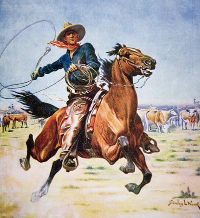 Cowboy del Texas da Stanley L. Wood