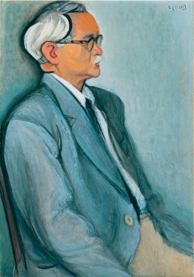 Ritratto di Abe Yoshishige da Sōtarō Yasui