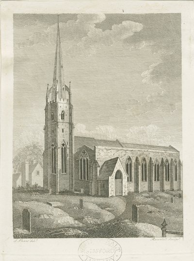 Chiesa di Clifton Campville da Stebbing Shaw