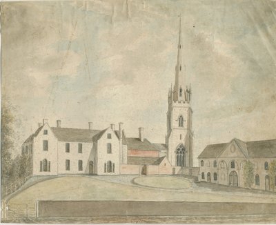 Chiesa di Clifton Campville da Stebbing Shaw