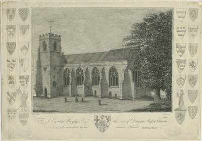 Chiesa di Drayton Bassett da Stebbing Shaw