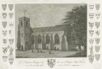 Chiesa di Drayton Bassett da Stebbing Shaw