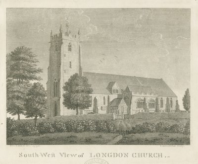 Chiesa di Longdon da Stebbing Shaw