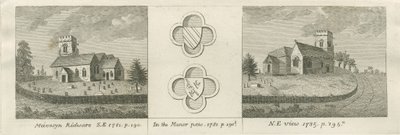 Chiesa di Mavesyn Ridware da Stebbing Shaw