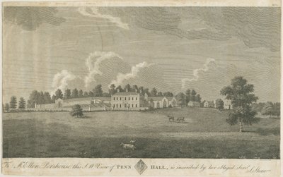 Penn Hall: incisione da Stebbing Shaw