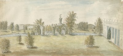 Shugborough - Architettura "Ateniese": acquerello, nd [1762-1802] da Stebbing Shaw