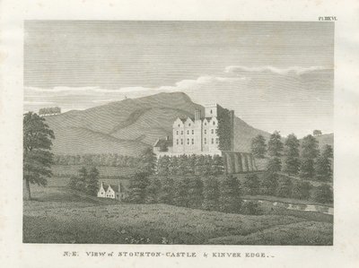 Castello di Stourton e Kinver Edge da Stebbing Shaw