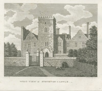 Castello di Stourton da Stebbing Shaw