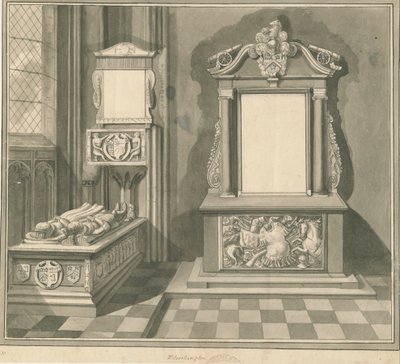 Wolverhampton - Tombe di Thomas Lane e John Lane nella Chiesa di San Pietro da Stebbing Shaw