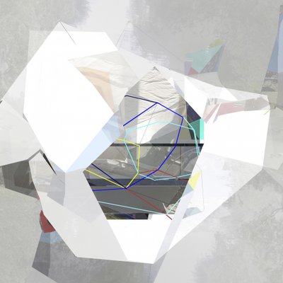 Panorama luminoso geometrico astratto da Stefan Fransson