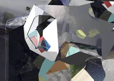 Astrazione geometrica frammentata da Stefan Fransson