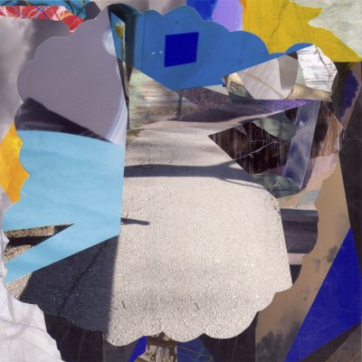 Collage urbano frammentato da Stefan Fransson