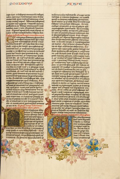 Iniziale V: Isaia da Stefan Lochner