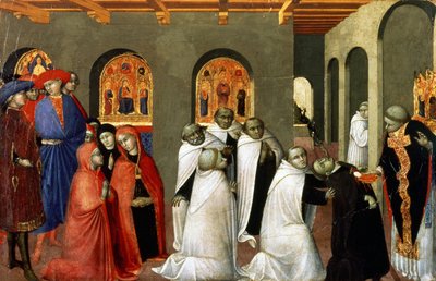 Il miracolo del Santissimo Sacramento, dalla predella dell