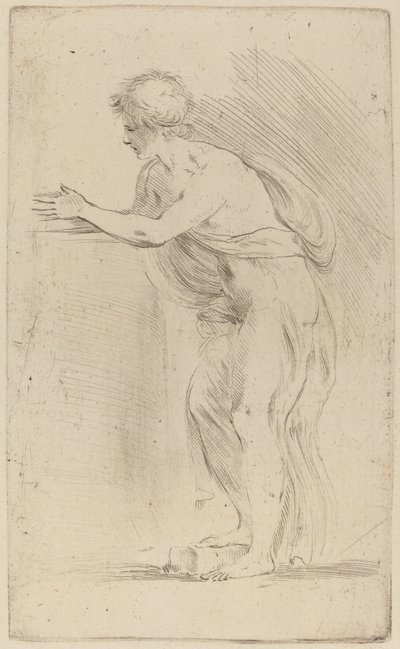 Accademia di un giovane uomo da Stefano della Bella