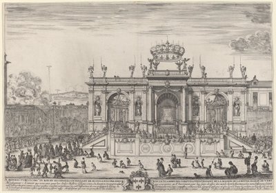 Altare per il Corpus Domini, probabilmente 1648 da Stefano della Bella