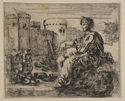 Amphion, da Gioco della Mitologia Jeu de la Mythologie da Stefano della Bella