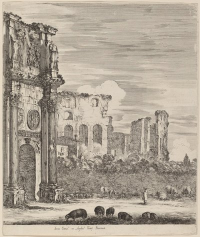 Arco di Costantino da Stefano della Bella