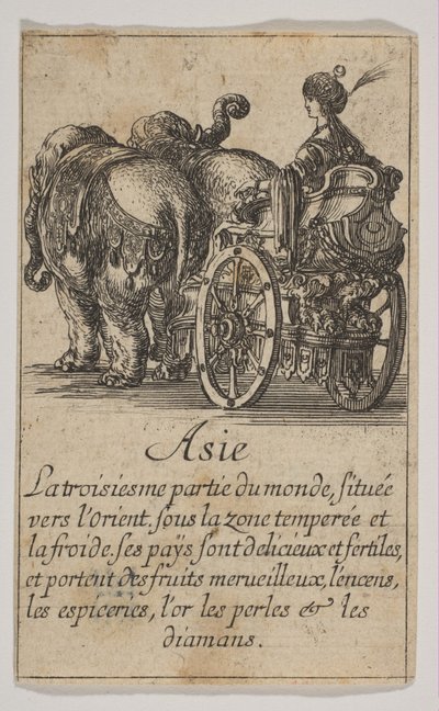 Asia, 1644 da Stefano della Bella