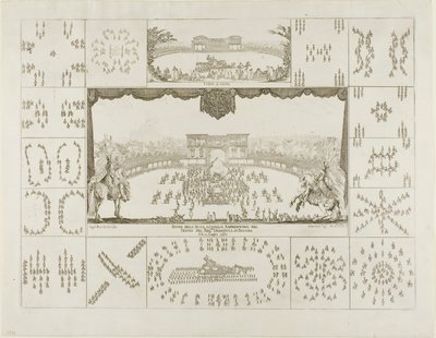 Carosello per Ferdinando II, Duca di Toscana da Stefano della Bella